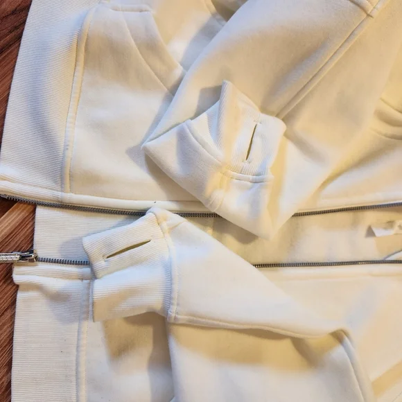 Lululemon oversized scuba full zip hoodie, color: Lemon Sorbet - Picture 12 of 14